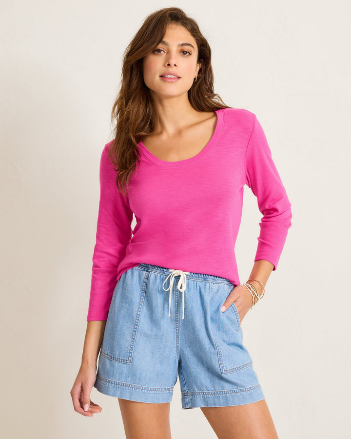 Very Berry Scoop Neck Ashby Isles Top