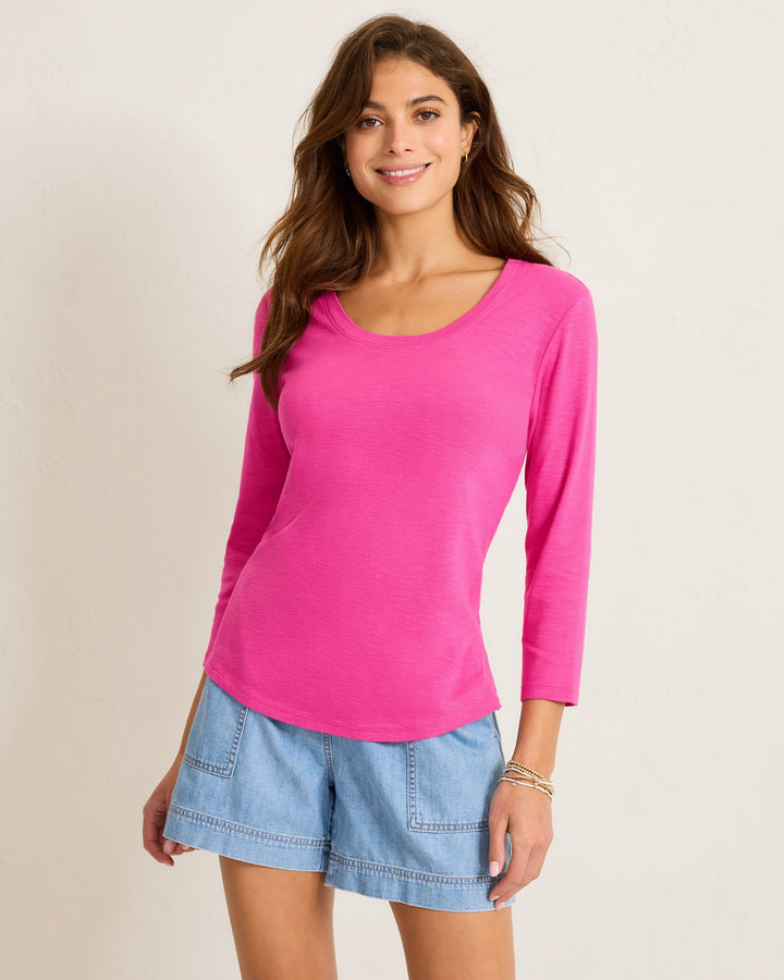 Very Berry Scoop Neck Ashby Isles Top