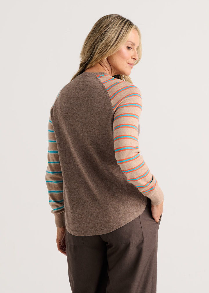 Walnut Denim Bright Side Sweater