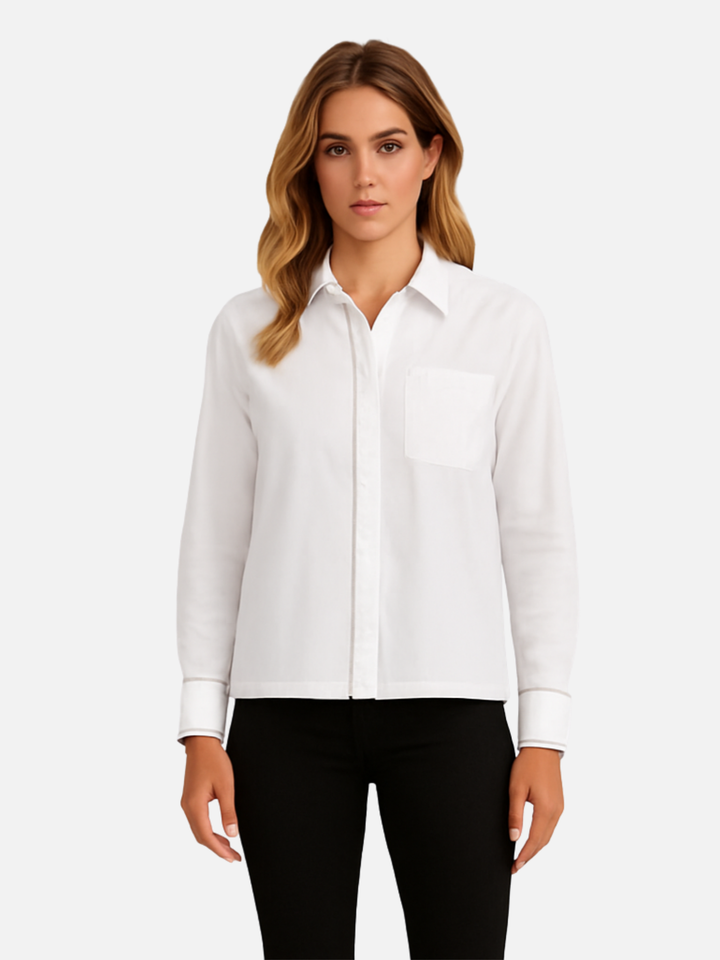 White One Pocket Shirt