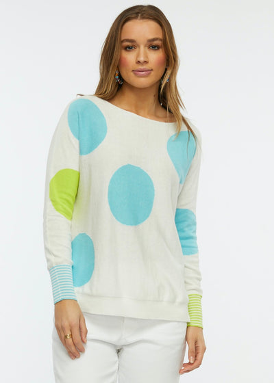 White Spot Sweater