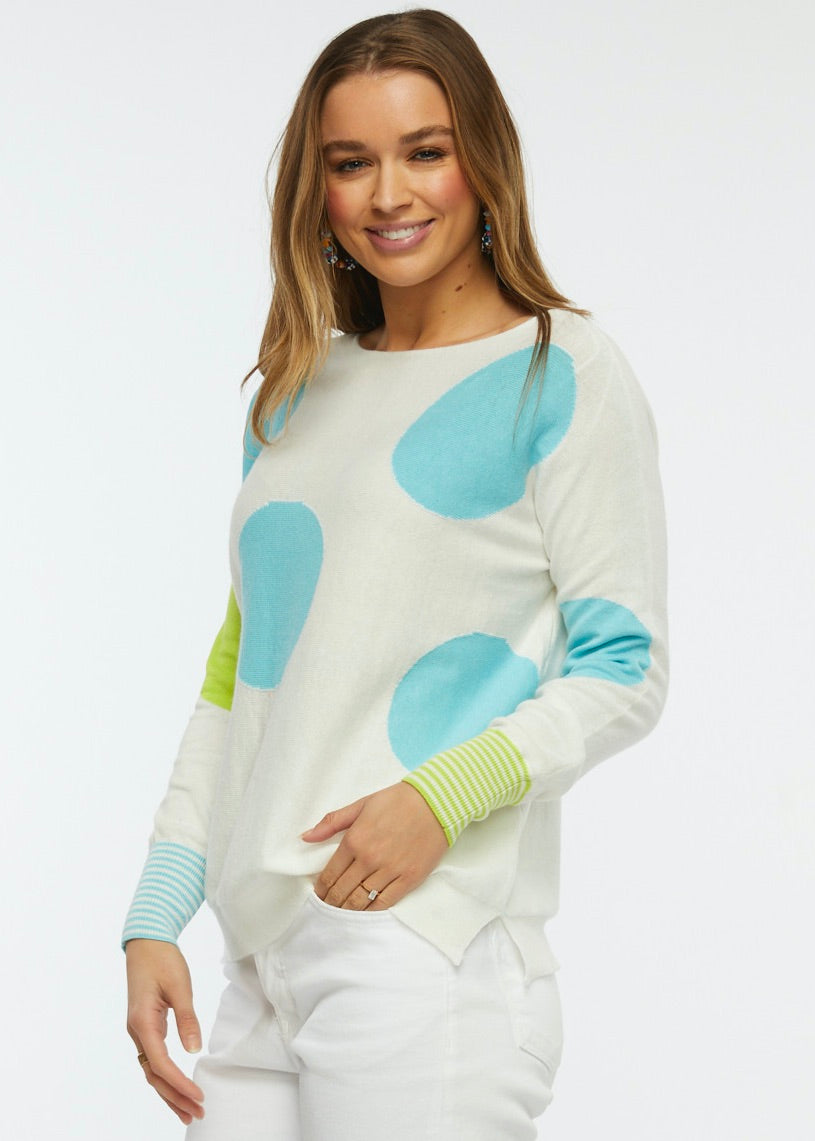 White Spot Sweater