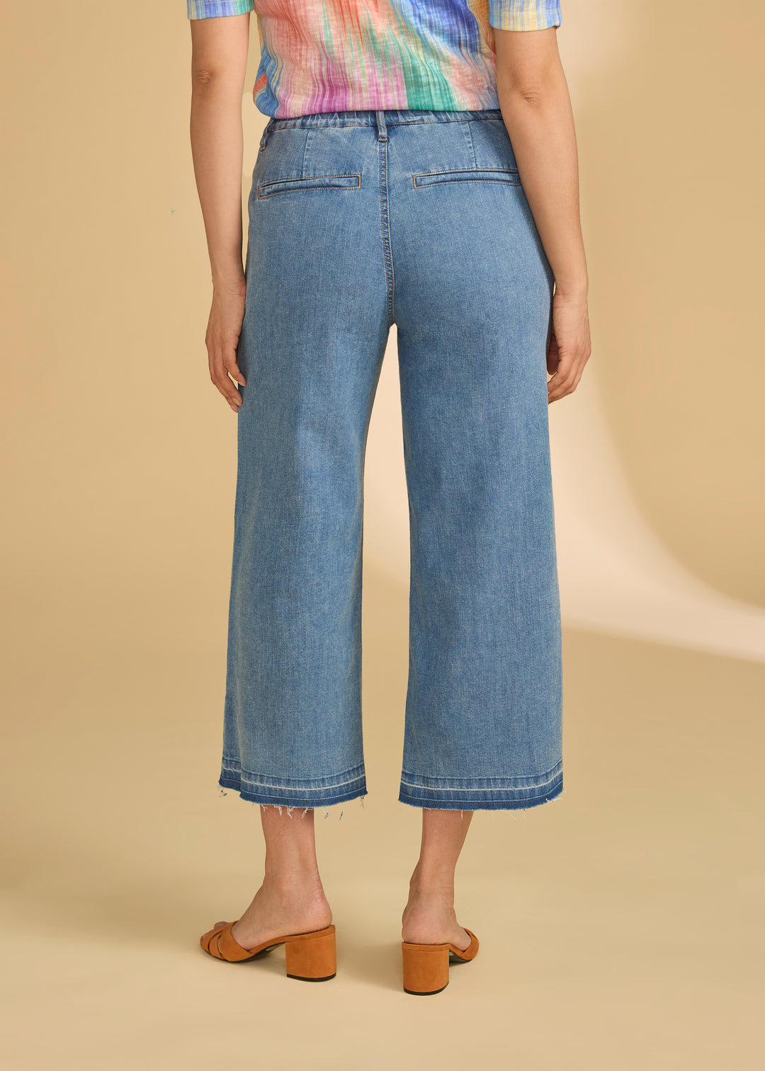 Wide Crop Trouser Jean
