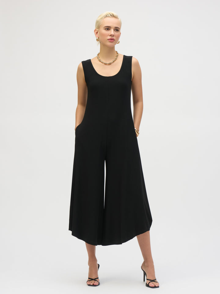 Wide Leg Sleeveless Jumpsuit