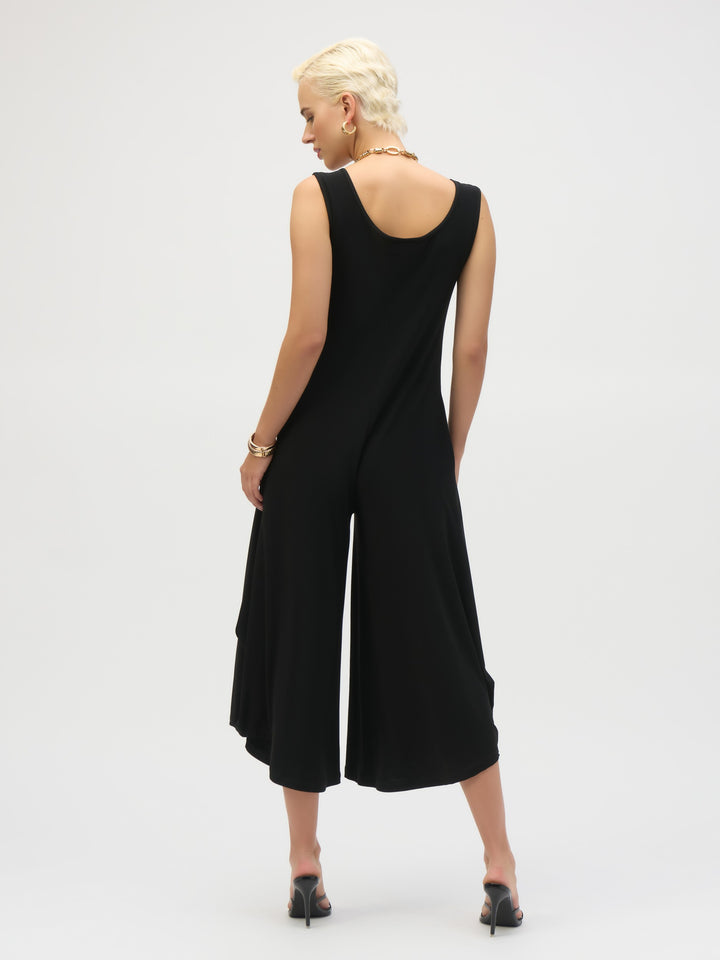 Wide Leg Sleeveless Jumpsuit