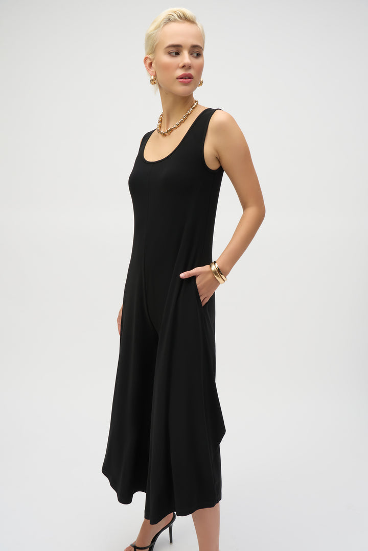 Wide Leg Sleeveless Jumpsuit