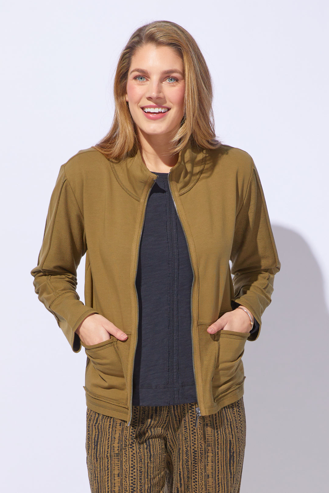 Willow Seaside French Terry Jacket