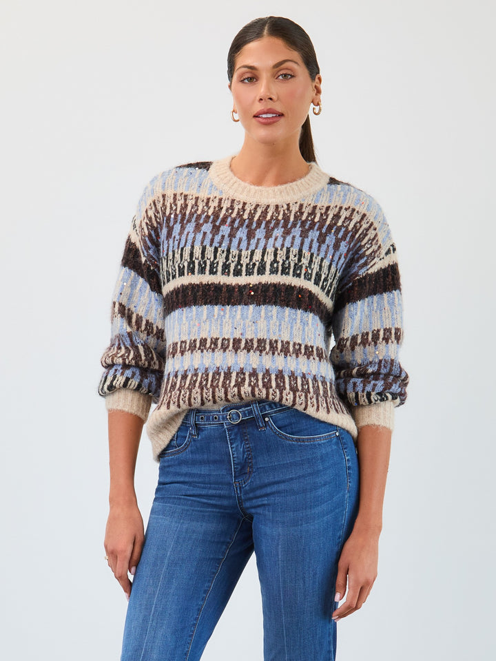 Winter Intarsia Après Ski Sweater