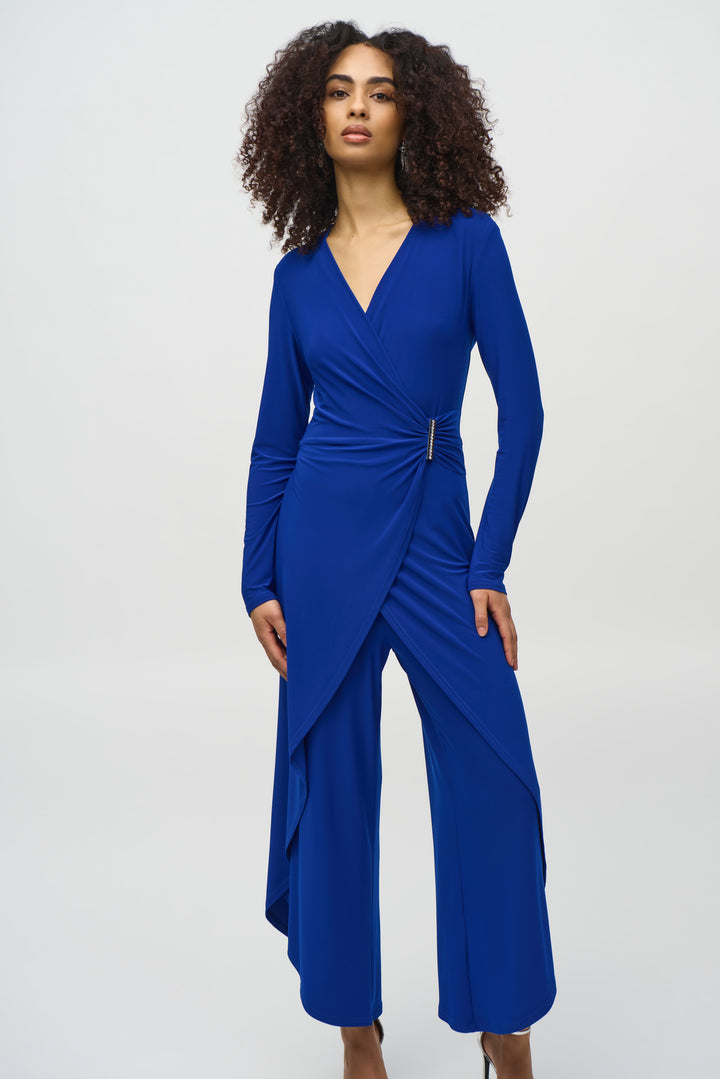 Wrap Culotte Jumpsuit