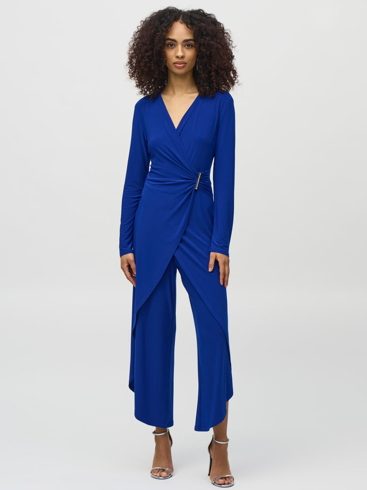 Wrap Culotte Jumpsuit