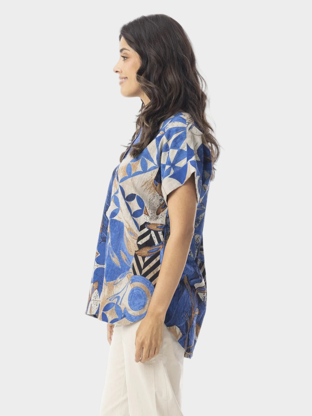 Wyndham Button Placket Top