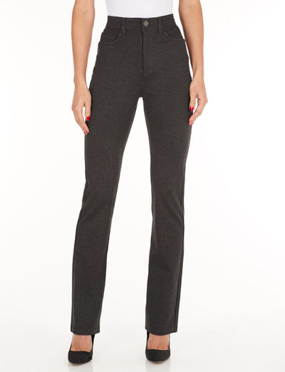 Petite Suzanne Straight Leg Ponte Pant