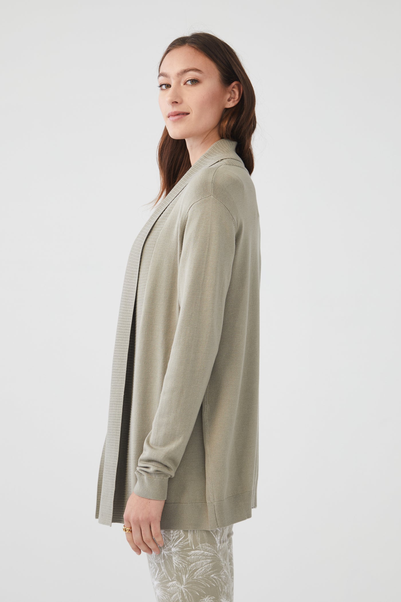 Bay Leaf Long Sleeve Cardigan