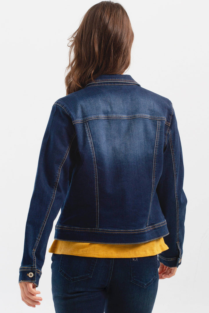 Stretch Denim Jacket_C6302Y_431A_Indigo_Charlie B_B